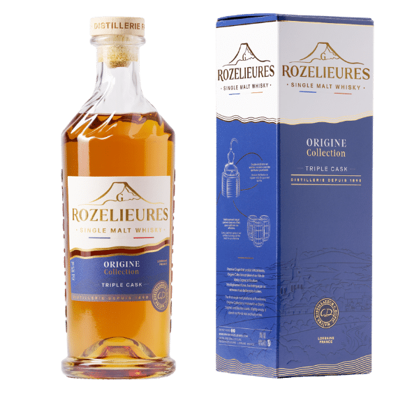 Rozelieures Origine Collection Single Malt Whisky – Triple Cask edition bottle