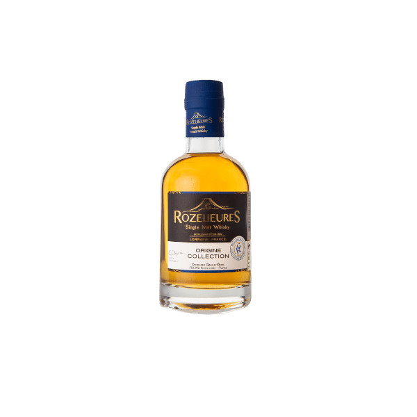 Rozelieures Origine Collection Single Malt Whisky bottle, French whisky from Lorraine