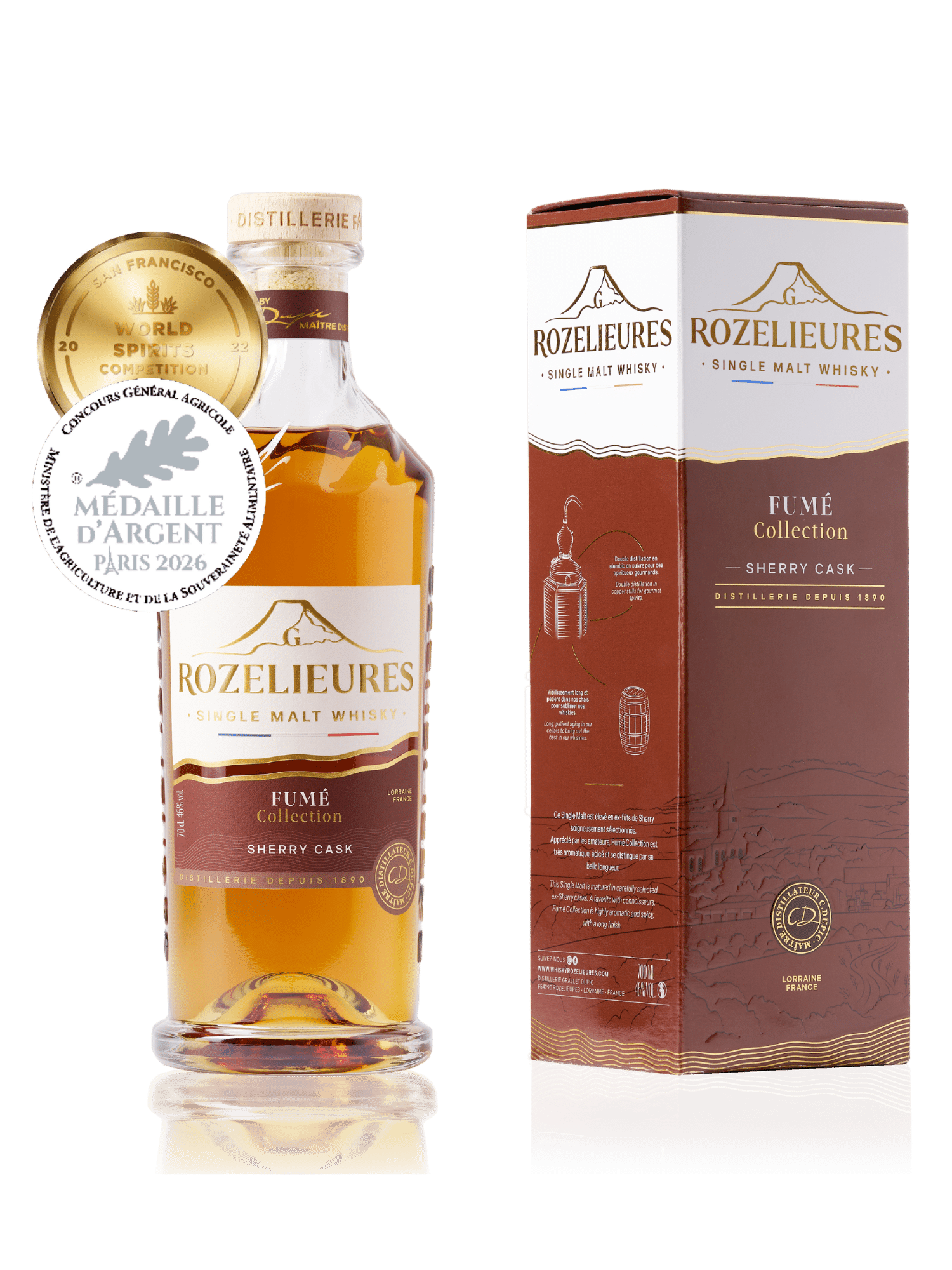 Whisky Fumé Collection (70cl - 46%)